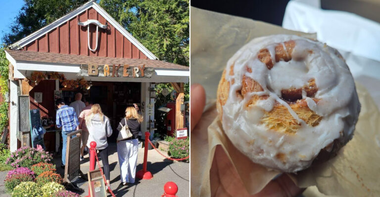 People Go Out Of Their Way For The Giant Cinnamon Rolls At This Massachusetts Bakery