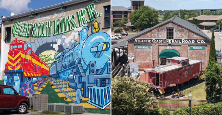 8 Scenic Train Day Trips In North Carolina That Are Perfect For A Relaxing Getaway