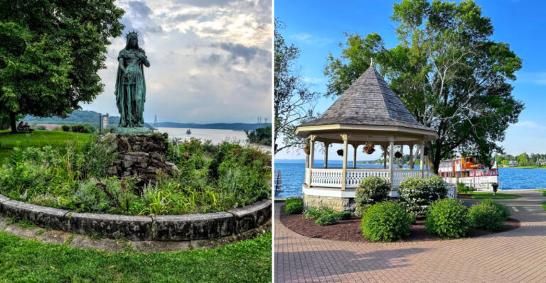 10 New York Day Trips Where The Main Attraction Is Free And You Can Walk The Town Afterward