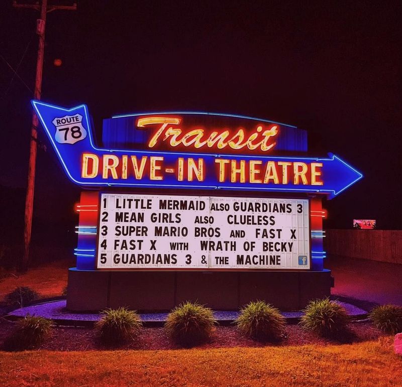 Transit Drive-In Theatre - Lockport