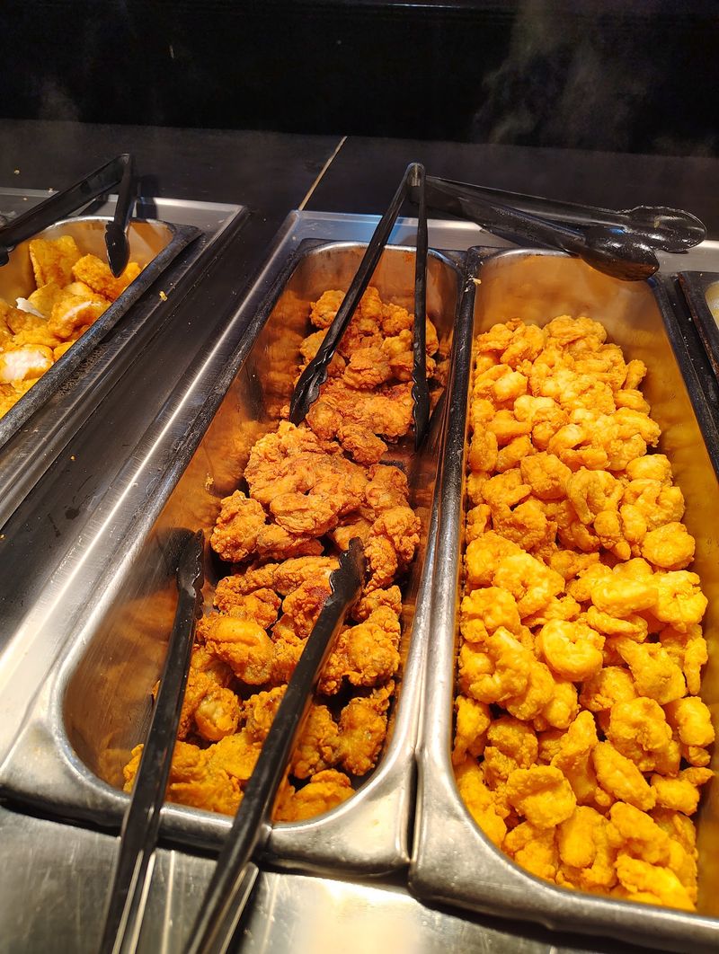 Golden Shrimp, Refilled Before You Notice