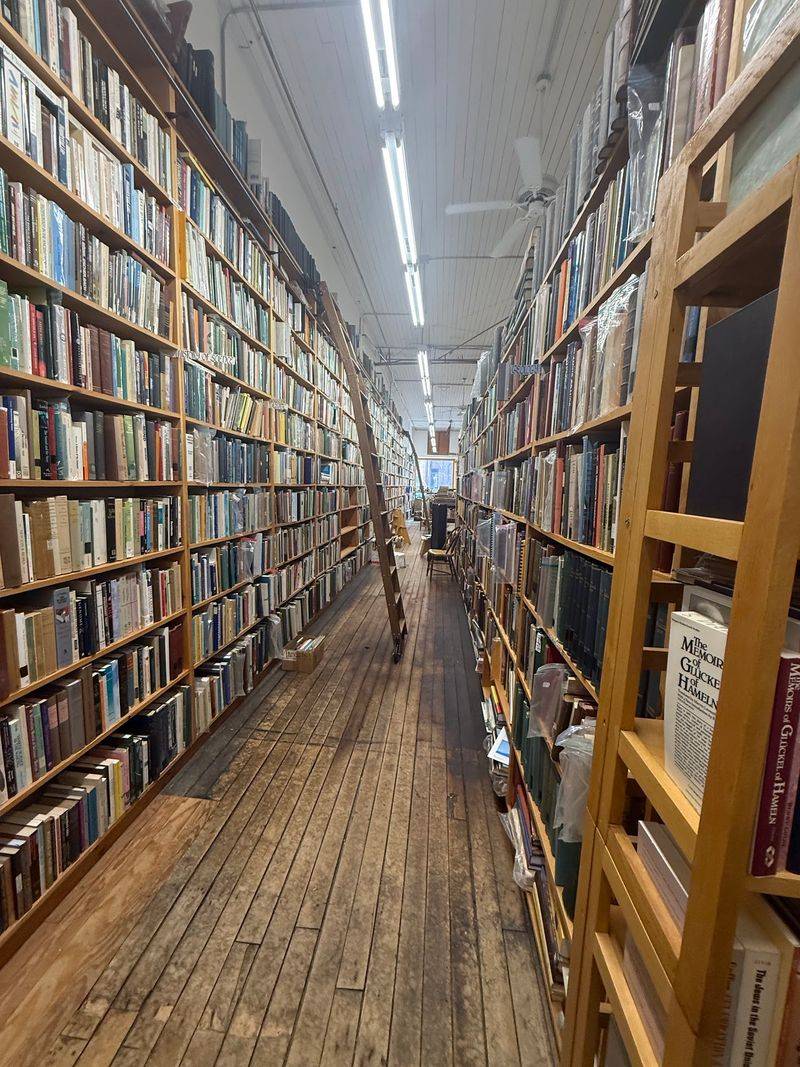 Over 80,000 Books Stacked From Floor To Rafters