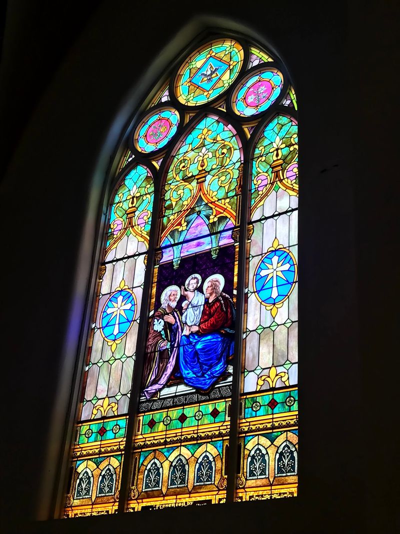 Stained Glass Rebuilt From A Single Small Photograph