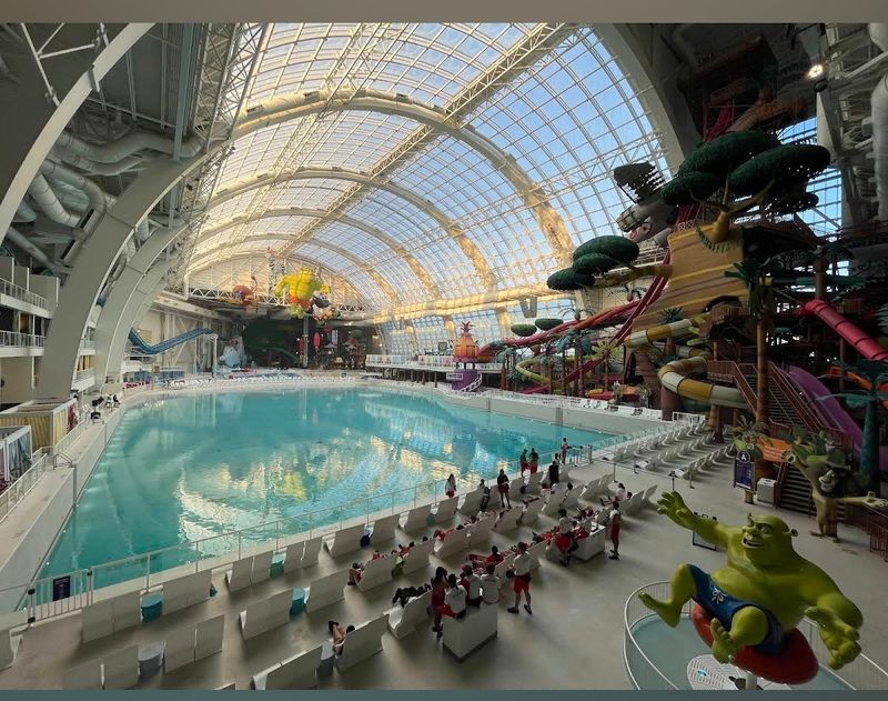 Waves Rolling Under A Roof