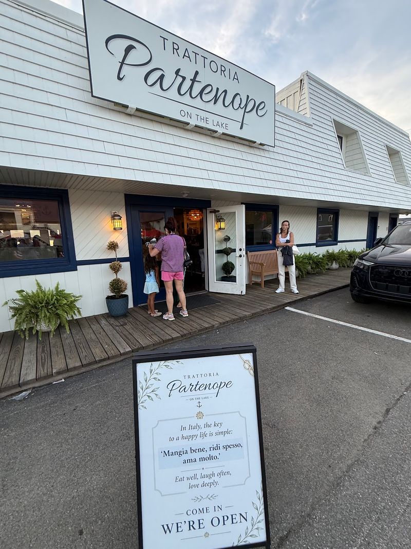 Meet Trattoria Partenope On The Lake