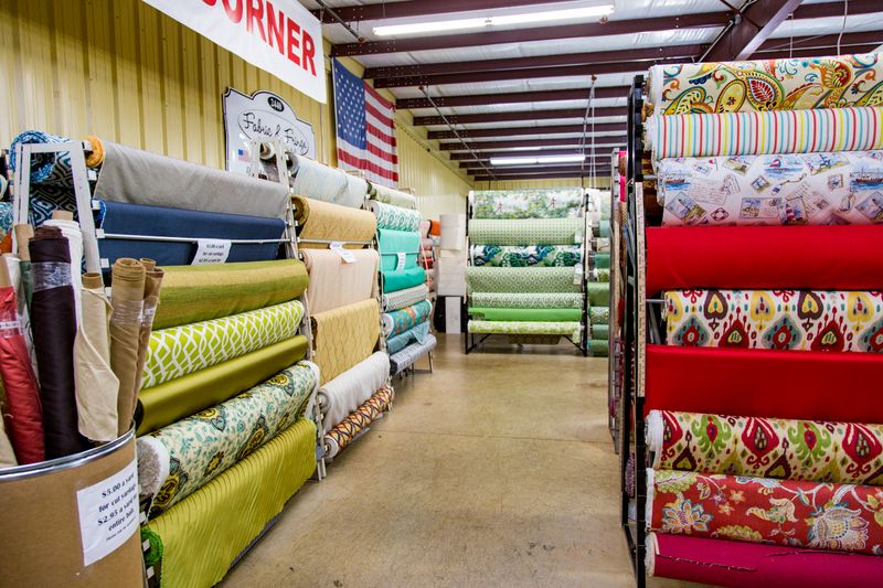 Bins Of Five-Dollar Fabric Bundles Worth Digging Through