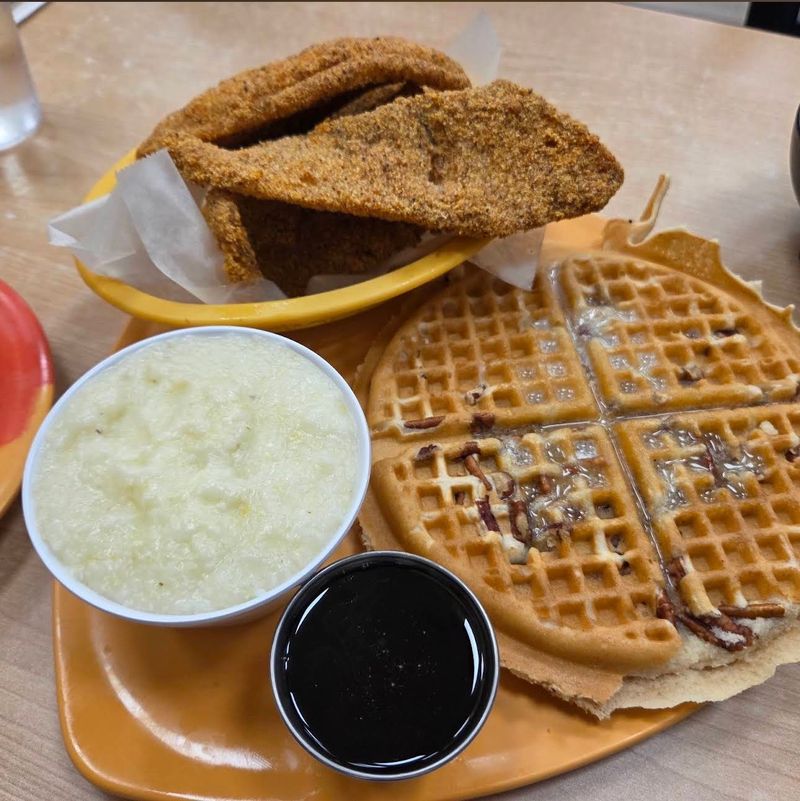 Sweet Potato Waffles Worth Saving Room For