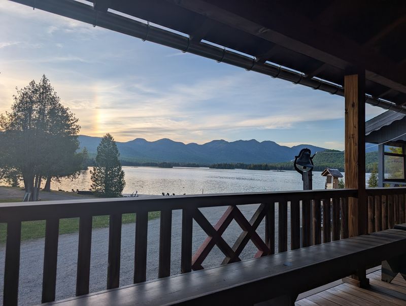 Elk Lake Lodge Sits Where The Dirt Road Ends