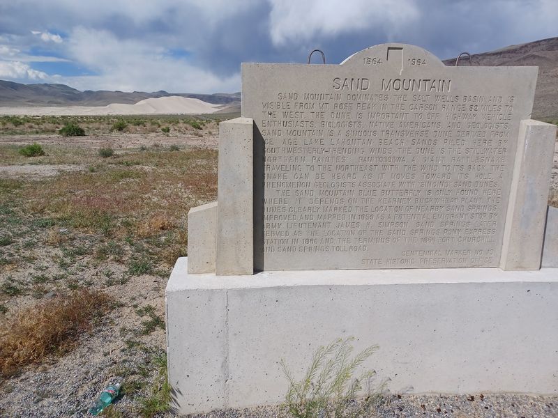 Pony Express Ruins At The Dune's Edge