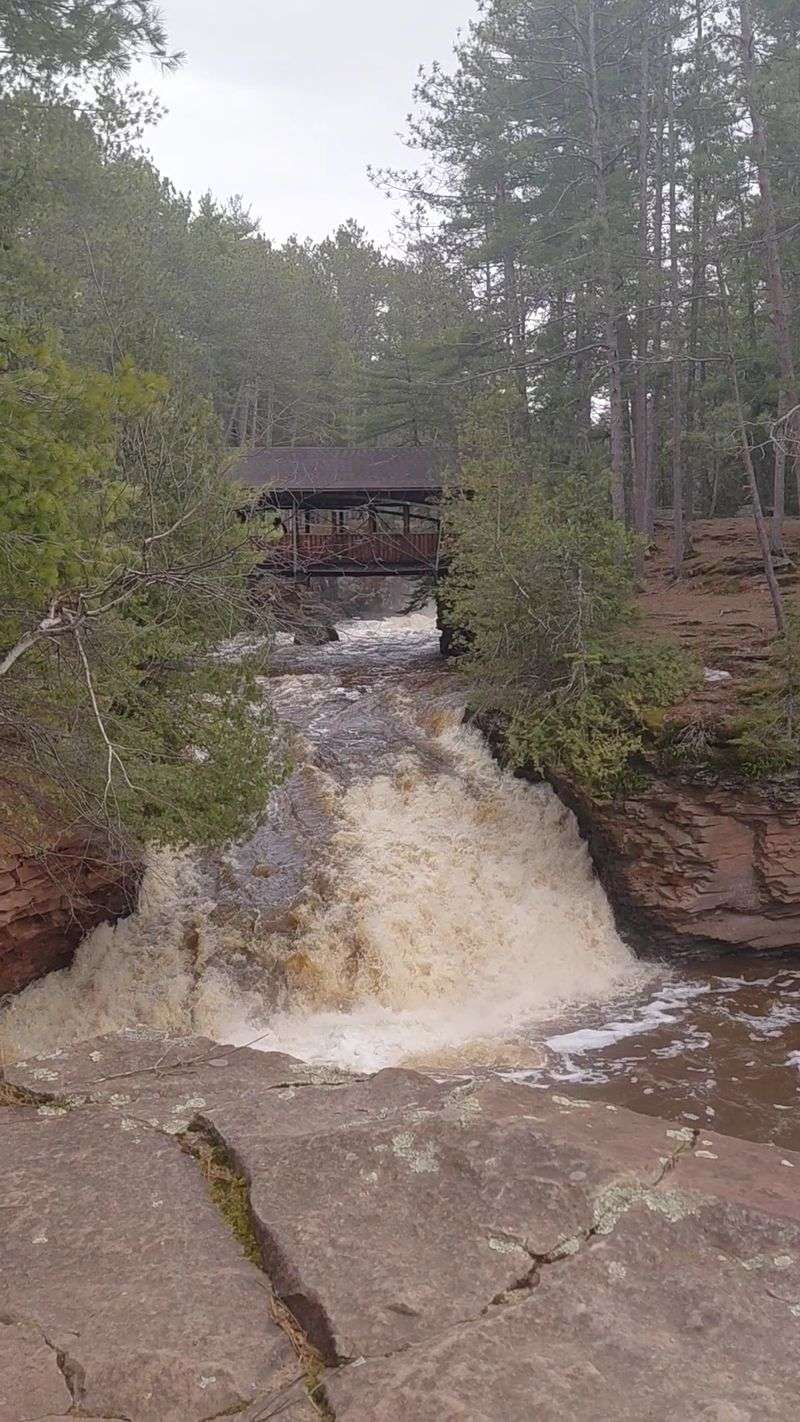 Waterfalls Roaring Right Beneath Your Feet