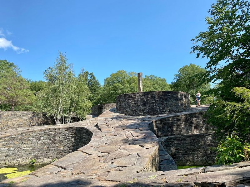 Bluestone Sculpture Built By Hand