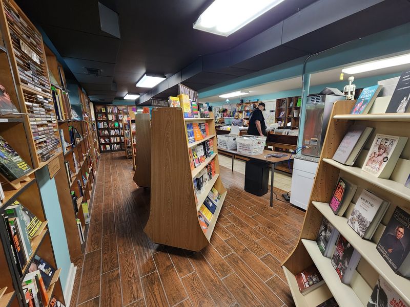 Downstairs Where The Books Live