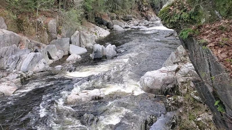 Roaring Rapids And Round Stone Potholes