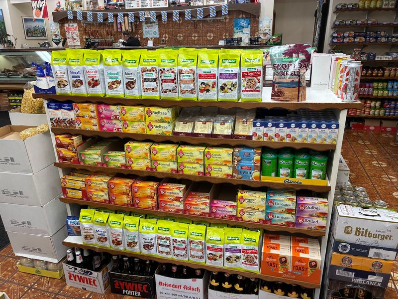 Pantry Shelves Packed With Imported Favorites