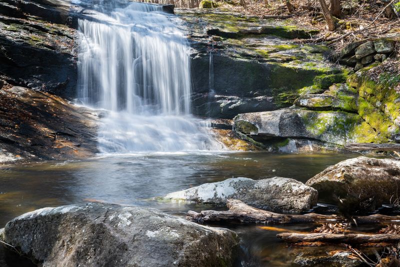 Waterfalls And Rocky Swimming Pools