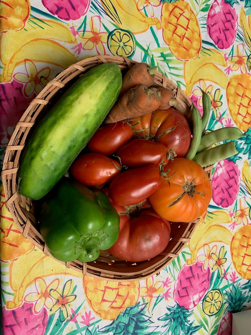 Fresh Produce Picked Close To Home