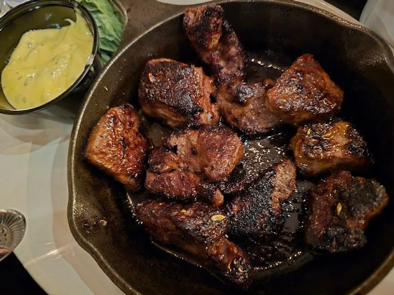 Black Iron Steak Tips Could Steal Your Attention Before Dinner