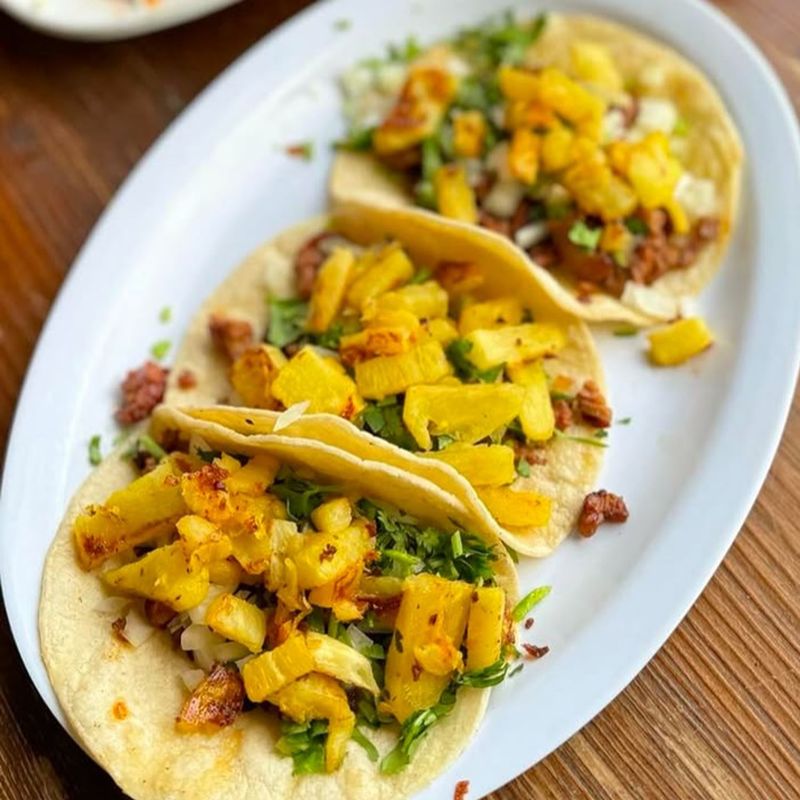 Fresh Local Produce Used In Mexican Dishes