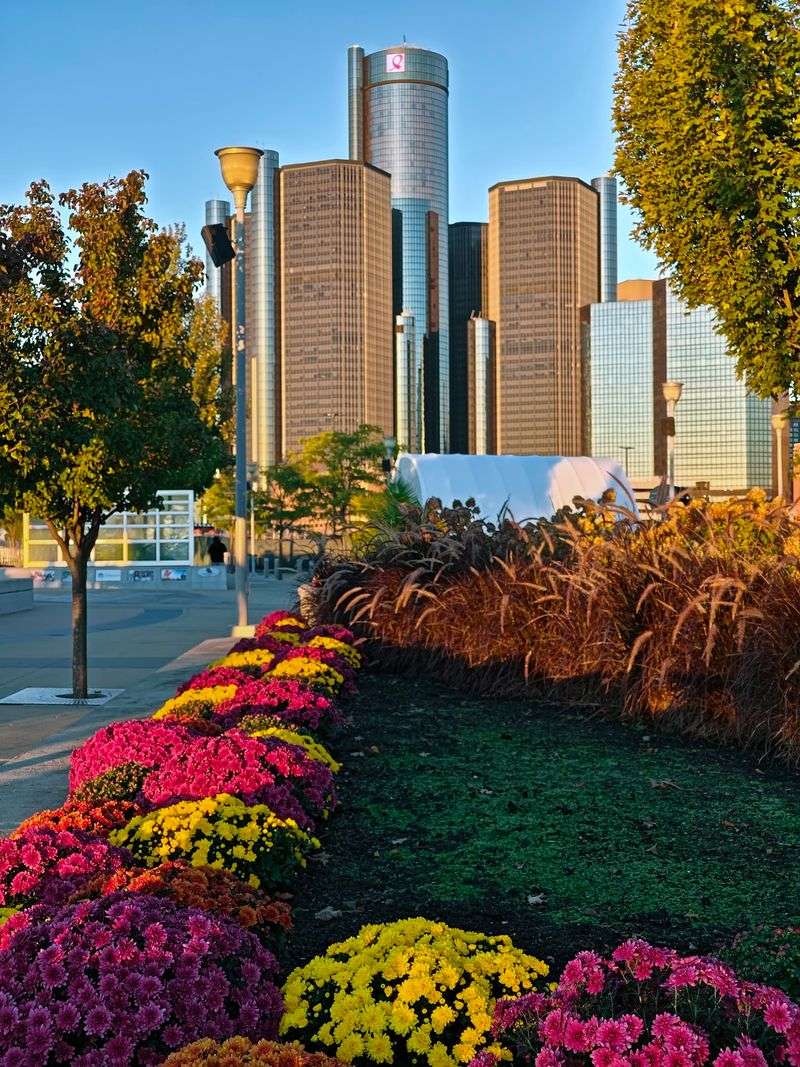 Parks And Plazas Break Up Miles