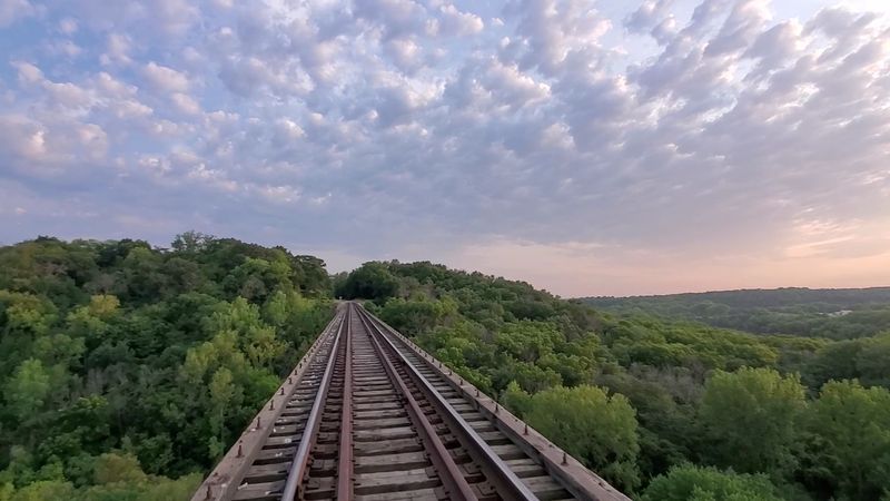 Soar Across A Towering Trestle