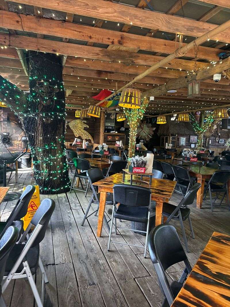 Indoor Seating With A Treehouse Feel