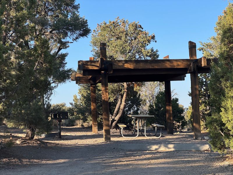 Trails, Picnic Tables, And Shade Between Stops