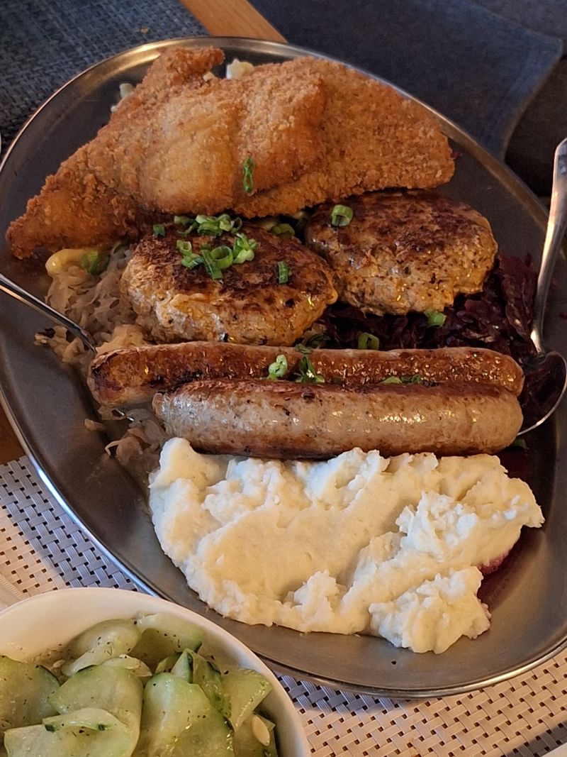 Homemade Potato Pancakes With Applesauce