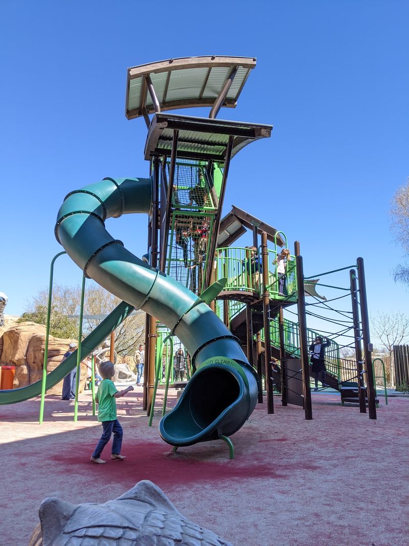 Playgrounds, Splash Pads, And A Rock Trading Post