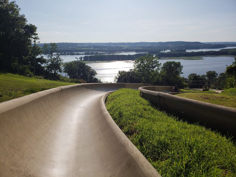 The 2,050-Foot Alpine Slide Track
