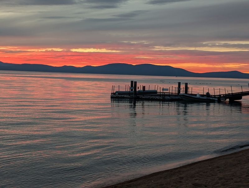 Morning Light Over The Water Sets The Mood