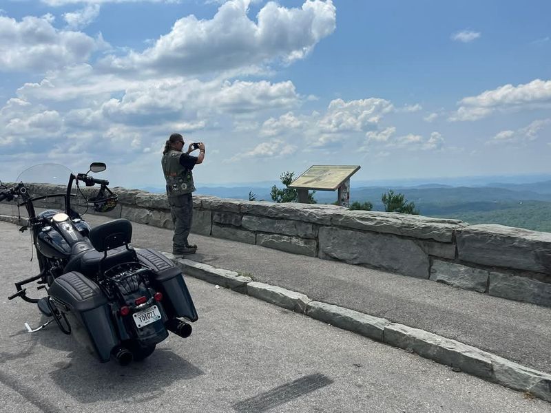 After Lunch, The Route Climbs Toward The Cherohala Skyway