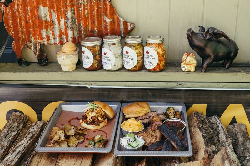 Korean Flavors Meeting Southern Smoke