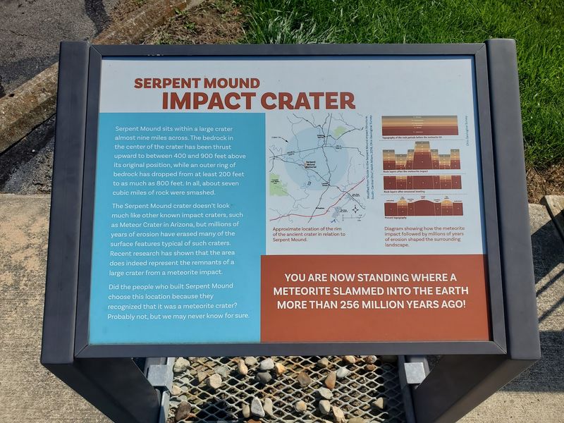 An Ancient Meteorite Crater Underfoot