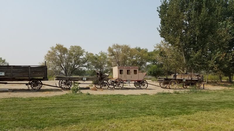 Hay Wagon Rides Around The Fields