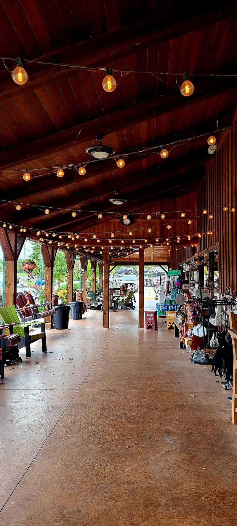 Porch Seating With A Country View