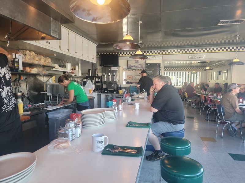 Counter Seats Put You Near The Grill