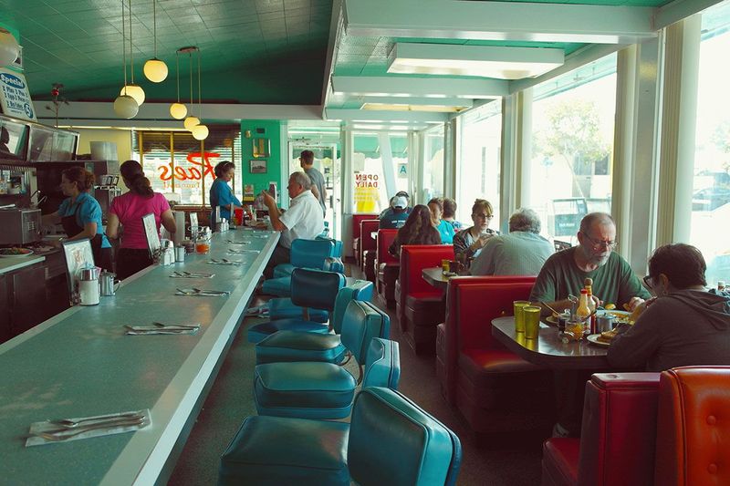 Friendly Service Moves At Diner Speed