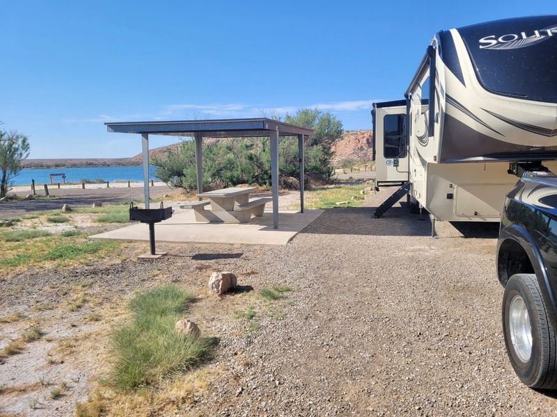 Lea Lake Campground, Bottomless Lakes State Park