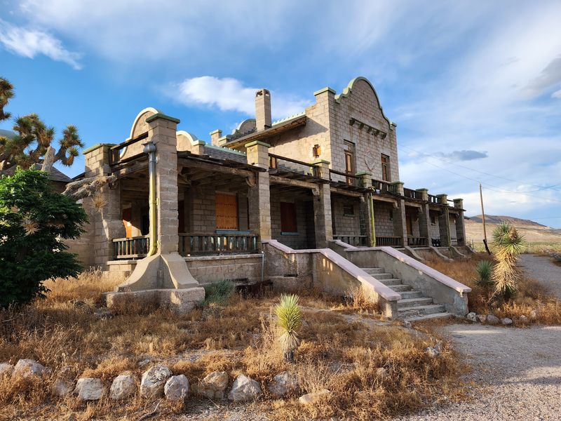 Rhyolite Train Depot