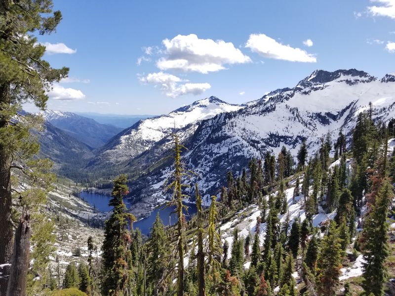 The Trinity Alps Standing Guard