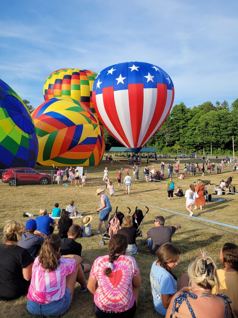Arts, Books, And Balloons Overhead