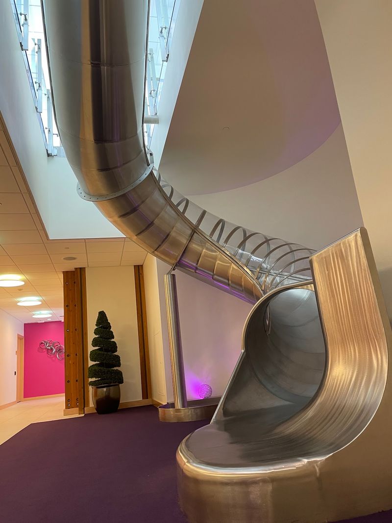 Slides And Spiral Staircases Instead Of Plain Elevators
