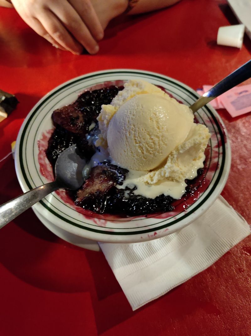Blackberry Cobbler And The Sweet Finish