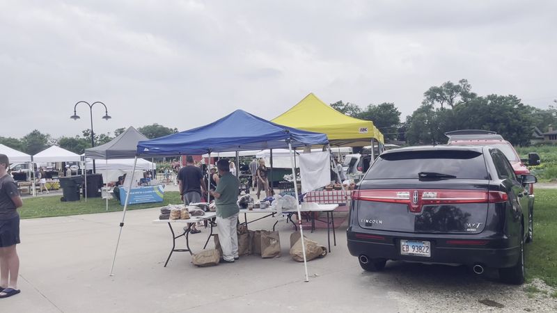Saturday Farmers Market, Ice Cream, And Seasonal Produce