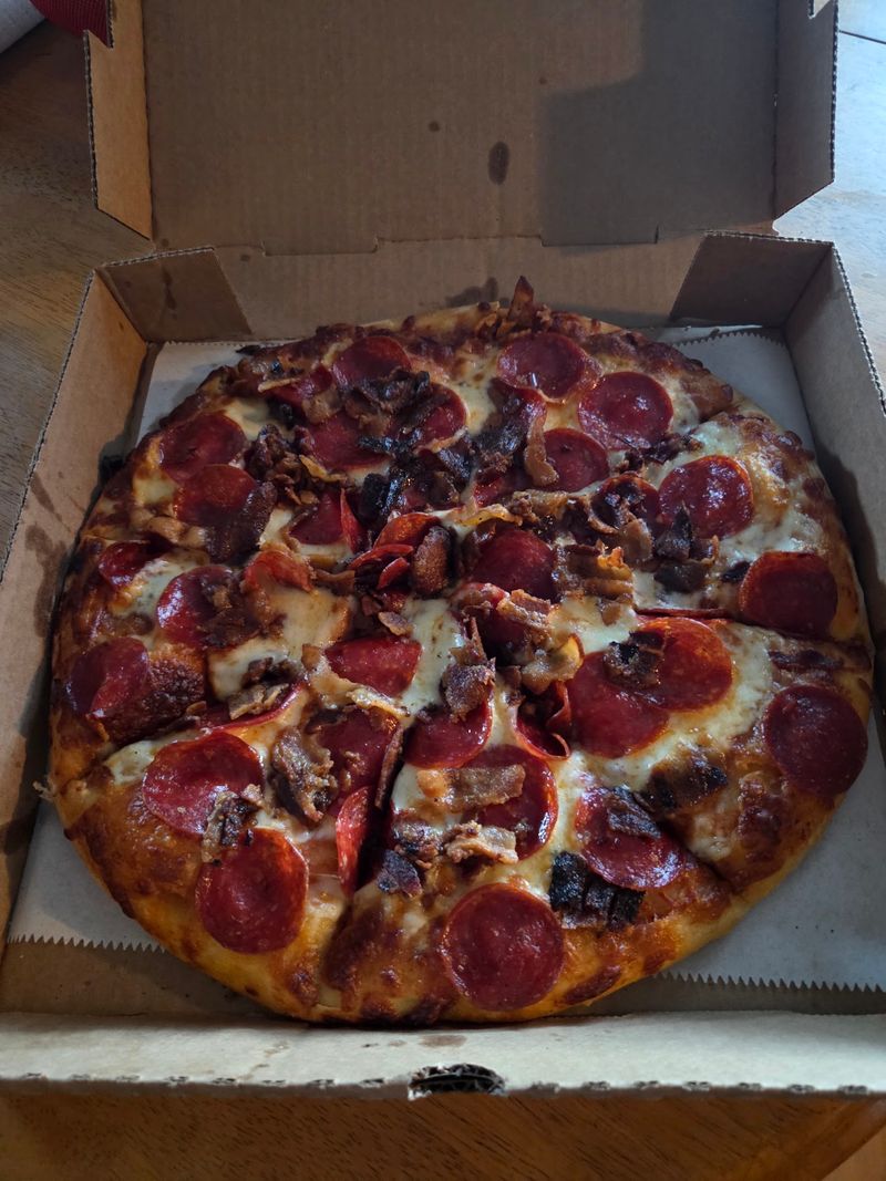 Pizza That Arrives Bigger Than Expected