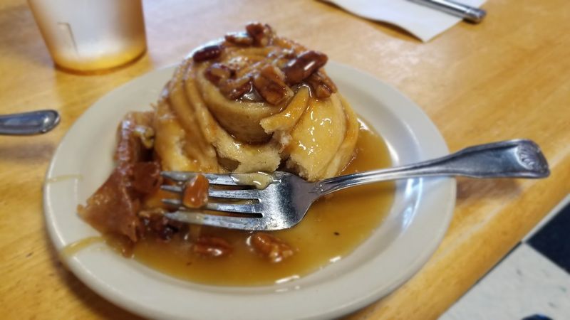 Cinnamon Rolls Sized For Sharing