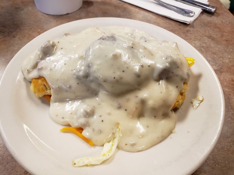 Biscuits And Sausage Gravy Built For Cold Mornings