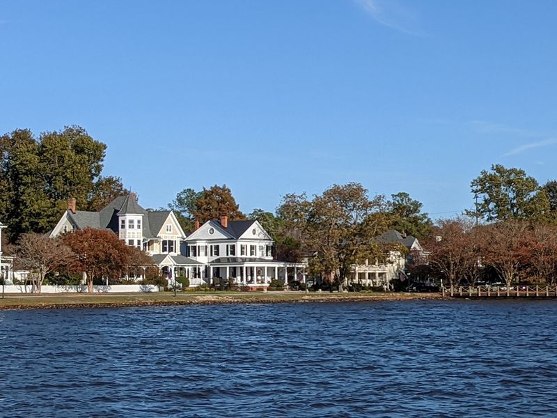 Streets Lined With Colonial And Victorian Homes