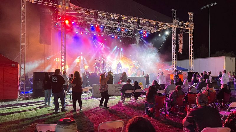 Hundreds Of Food Booths And Live Music