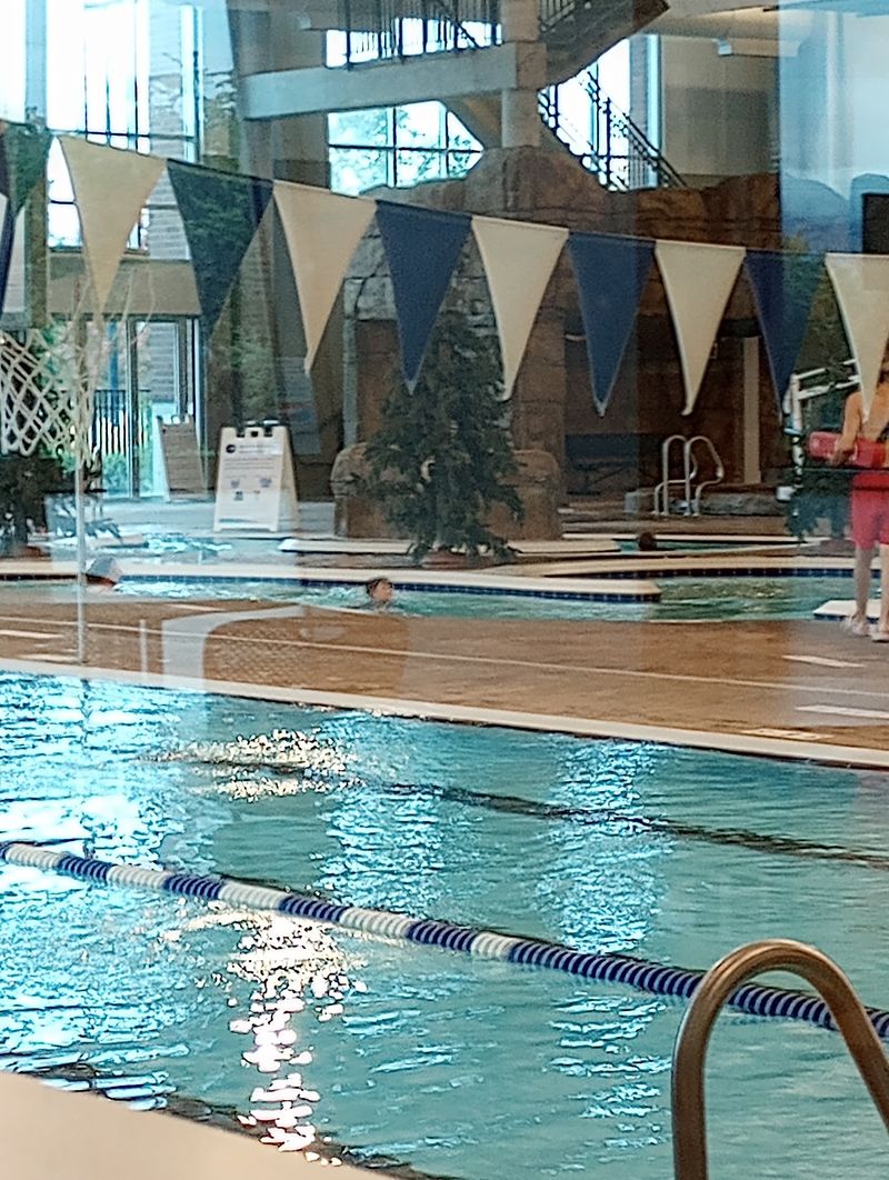 Drifting Along The Indoor Lazy River